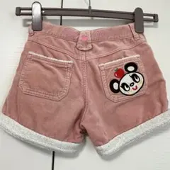 【レア当時物】エンジェルブルー おほほパンダ ピンクショートパンツ130cm