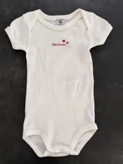 Petit Bateau ロンパース 12m(74)