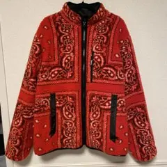 Supreme Reversible Bandana Fleece Jacket