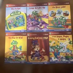 LeapFrog consonants &Short Vowels 5冊セット
