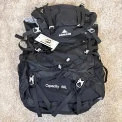 【新品未使用✨】KOHAMI バックパック 50L 大容量 登山 リュック　黒