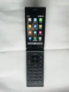 値下げ】au iida X-RAY TSX06 スケルトン ガラケー ブラック - メルカリ