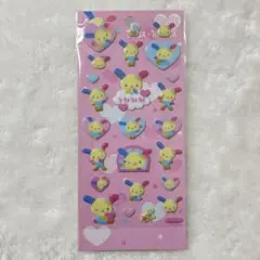正規品　サンリオ　ウサハナ　ぷくっとシール