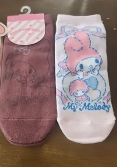 マイメロディ ソックス 2足セット