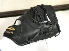 【美品】TIGORA　ファーストミット　右投げ用　軟式グローブ 　ブラック 楽天市場】ティゴラ 軟式キャッチャーミット 一般・中学生用