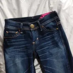 EDWIN　SOMETHING　デニム ジーンズ　ダークブルー