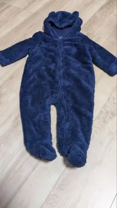 babyGap くまフード付きネイビーアウター 70cm