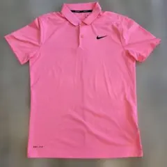 NIKE GOLF Dri-FIT ポロシャツ ピンク M