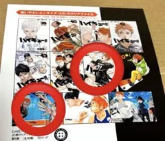 ハイキュー　クリアファイルコレクション　第5弾　JC柄　45巻　シークレット