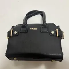 D.KELLYのショルダー、ハンドバック　黒色