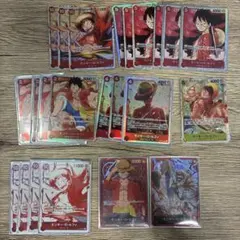 モンキー・D・ルフィ トレーディングカード 4枚セット チャンピオン