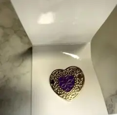 セボンスター　メタルピンバッジ　ハート　セリア　seria