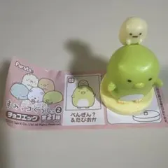 チョコエッグ　すみっコぐらし ぺんぎん？ フィギュア　ぺんぎん？＆タピオカ