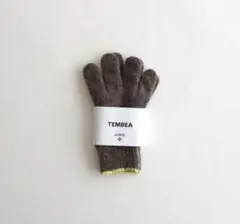 (試着の為数回着用)TEMBEA GUNTE グレー手袋のサムネイル