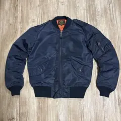 AVIREX フライトジャケット L-2A ネイビー　Mサイズ