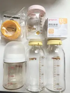 pigeon 哺乳瓶 200ml×2本 160ml×2本 母乳実感SS丸穴