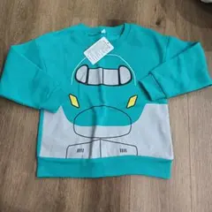 はやぶさ 新幹線 トレーナー 裏起毛 110cm 新品未使用