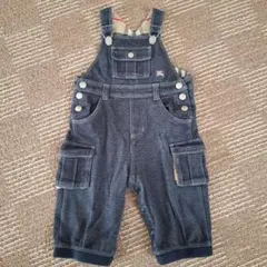 BURBERRY LONDON ベビー用デニムオーバーオール 80cm