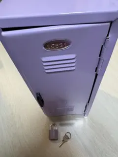 ミニロッカー　パープル