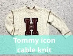 ‪☆Tommy icon‪☆ケーブルニット M