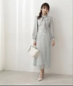 新品/傷有PROPORTION BODY DRESSINGシアープリーツスカートのサムネイル