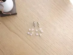 【イヤリング】ゴールドカラー　パール風　ウエディング