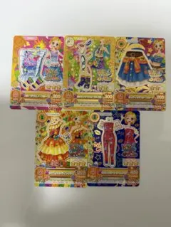 アイカツカード 新条ひなき5枚セット