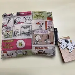 新品　スヌーピー コミックエコバッグ　カラフルのサムネイル