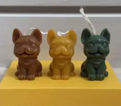 ※1個の値段 犬の置物 アロマキャンドル タイ土産 約6㎝