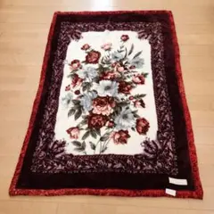 花柄毛布 大判サイズ
