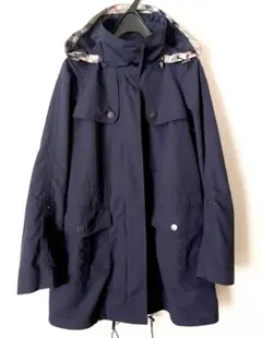 三陽商会 バーバリー 150A マウンテンパーカー スプリングコート ネイビー