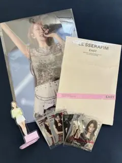 LE SSERAFIM サクラ クリアファイル アクスタ CD未開封