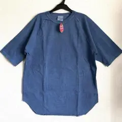 【新品タグ付き】Walla Walla ネイビー ラグランTシャツ m