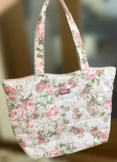 ピンクハウス　トートバッグ 　薔薇　　ばら　カバン　可愛い　エコバッグ