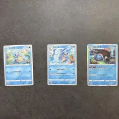ゼニガメ、カメール、カメックスex　まとめ売り ポケモンカード ゼニガメ カメール カメックス 1枚の通販 カード