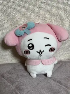 ちいかわ×サンリオ マイメロディ ぬいぐるみ