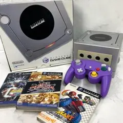 美品 Nintendo ゲームキューブ 本体 ソフト3本セット 箱・付属品あり