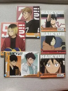 ハイキュー!! ゴミ捨て場の決戦　一番くじ　メモリアルボード・色紙セット