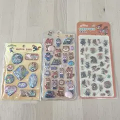 【新品】ズートピア ウォーターシール プクプクシール 3枚セット