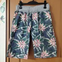 Roushatte フローラルショートパンツ Lサイズ