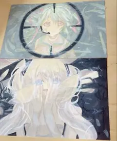 初音ミクオリジナル複製原画 - メルカリ