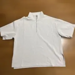 LILL ハーフジップTシャツ グレー XL