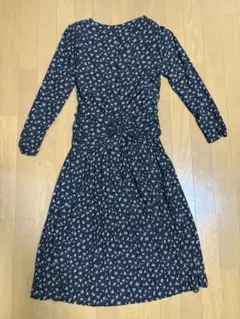 【24時間以内発送！】Donna Nuova 長袖ワンピース黒 白