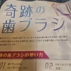 奇跡の歯ブラシ 2本入り