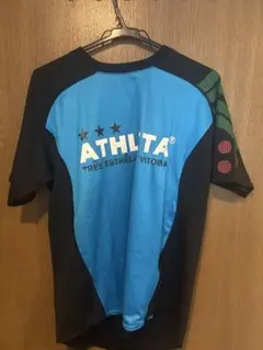 ATHLETA スポーツウェア 青黒　Lサイズ