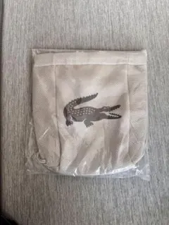 グレー メッシュ バッグ ラコステ
