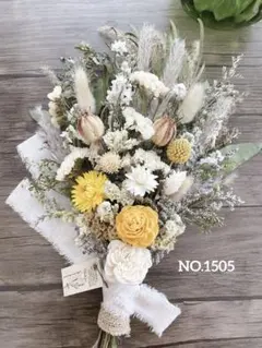 ドライフラワースワッグ❁⃘*スターチスとお花いっぱい✻*˸ꕤ