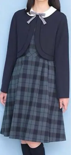 【美品】pom ponette junior ワンピース　ボレロ　セット