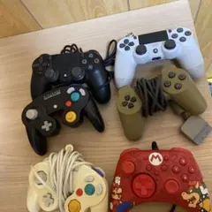 テレビゲームコントローラー 6個セット ジャンク
