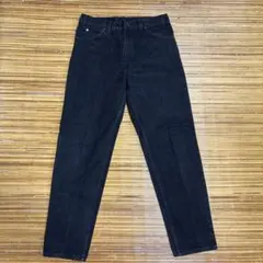 빈티지 리바이스 550 블랙 데님 팬츠 미국제 W34 L32